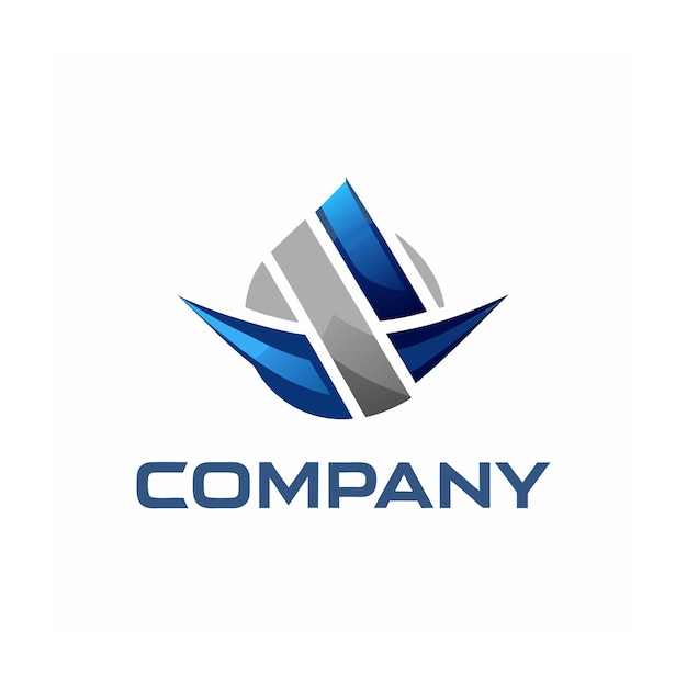 plantilla de logotipo de negocio creativo de tipo minimalista