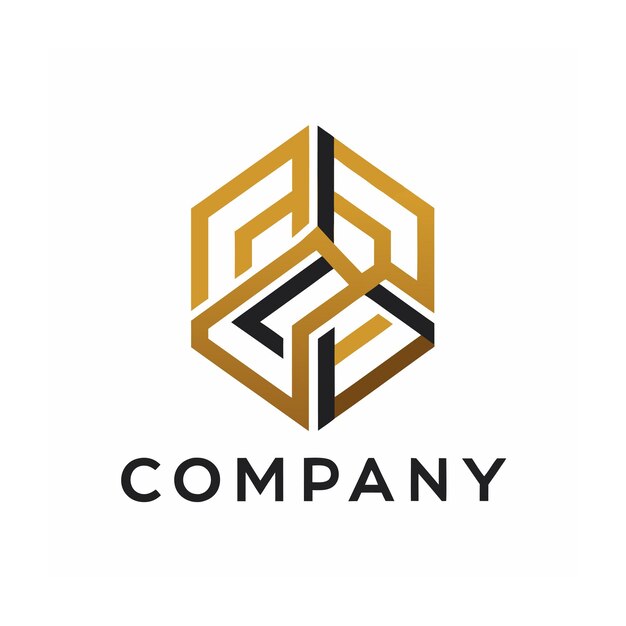 plantilla de logotipo de negocio creativo de tipo minimalista