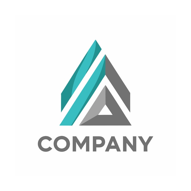 plantilla de logotipo de negocio creativo de tipo minimalista