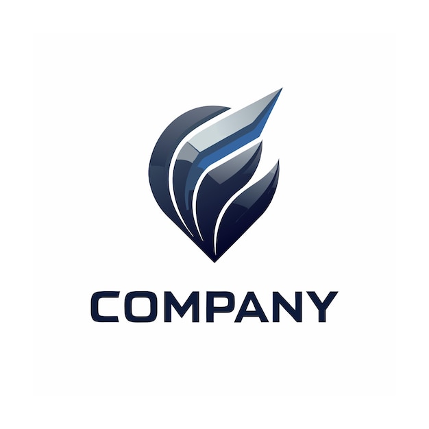plantilla de logotipo de negocio creativo de tipo minimalista