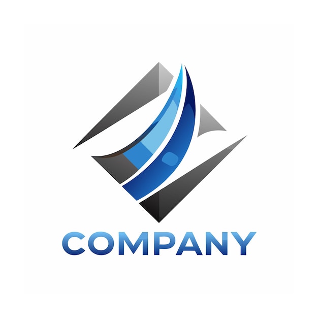 plantilla de logotipo de negocio creativo de tipo minimalista