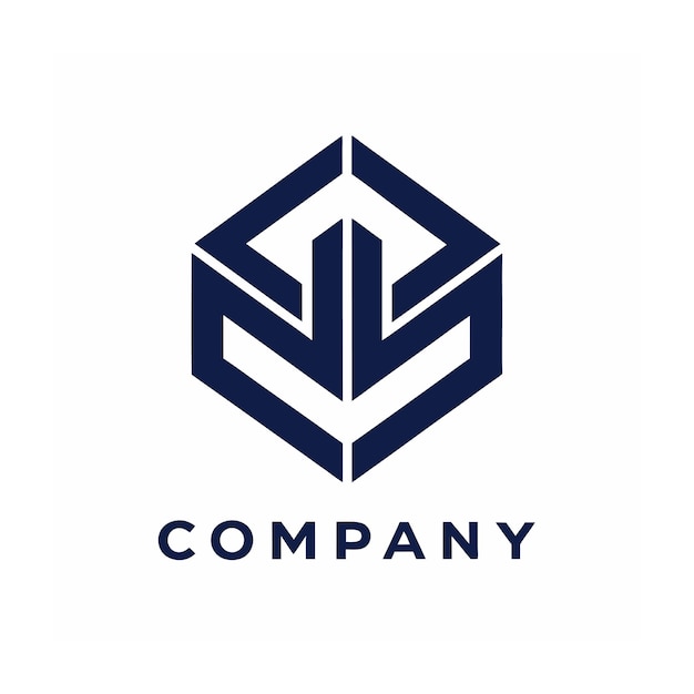 plantilla de logotipo de negocio creativo de tipo minimalista