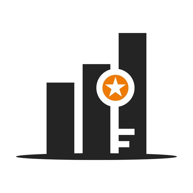 plantilla de logotipo de negocio de éxito icono de identidad de marca aislado resumen gráfico vectorial