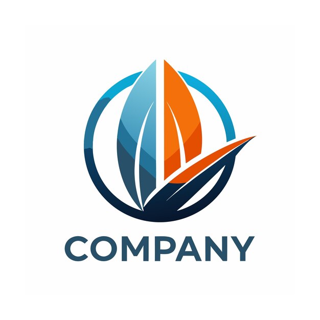 plantilla de logotipo de negocio de tipo minimalista