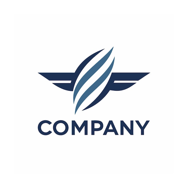 plantilla de logotipo de negocio de tipo minimalista