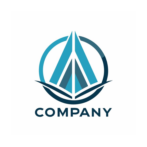 plantilla de logotipo de negocio de tipo minimalista