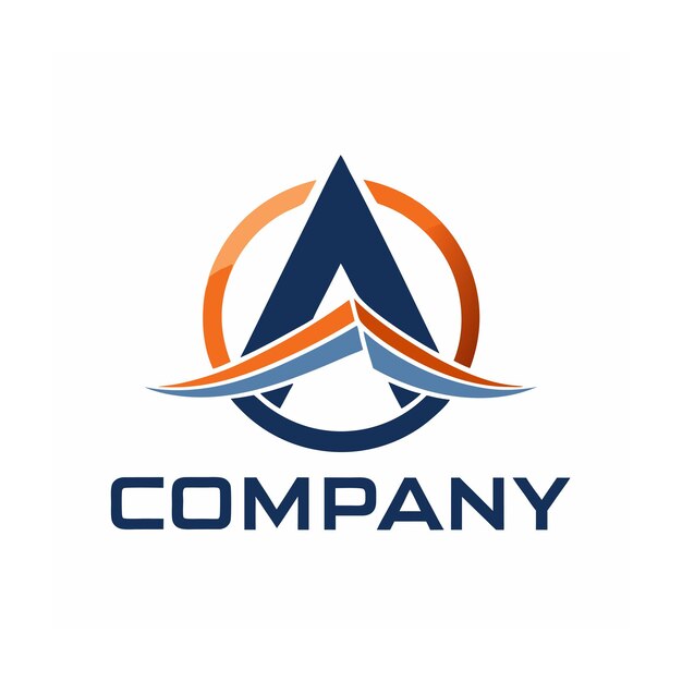 plantilla de logotipo de negocio de tipo minimalista