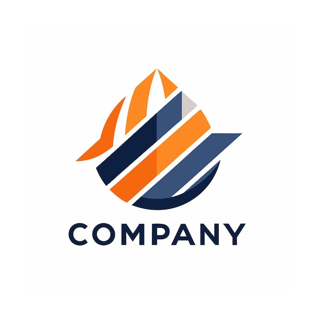 plantilla de logotipo de negocio de tipo minimalista