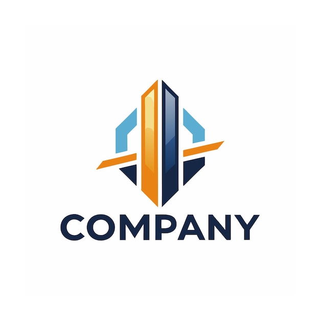 plantilla de logotipo de negocio de tipo minimalista