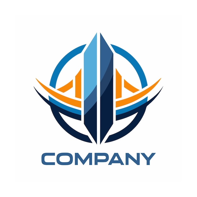 plantilla de logotipo de negocio de tipo minimalista