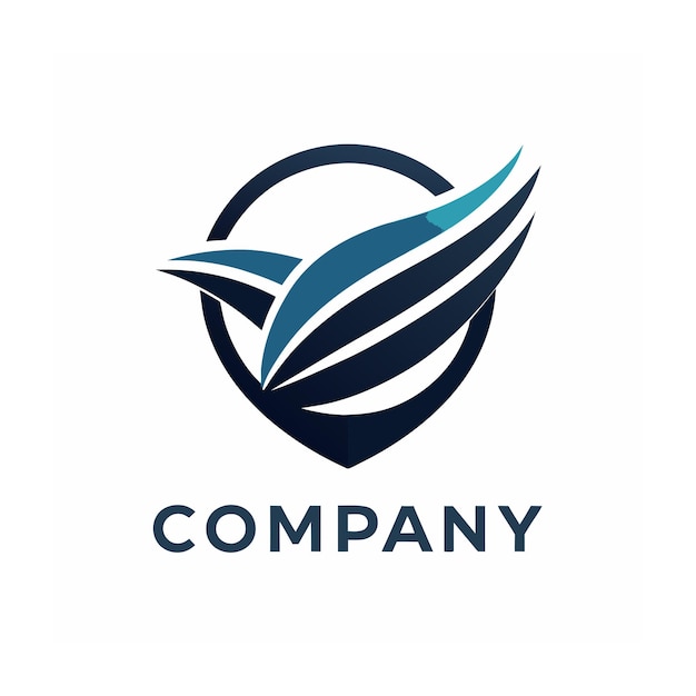 plantilla de logotipo de negocio de tipo minimalista