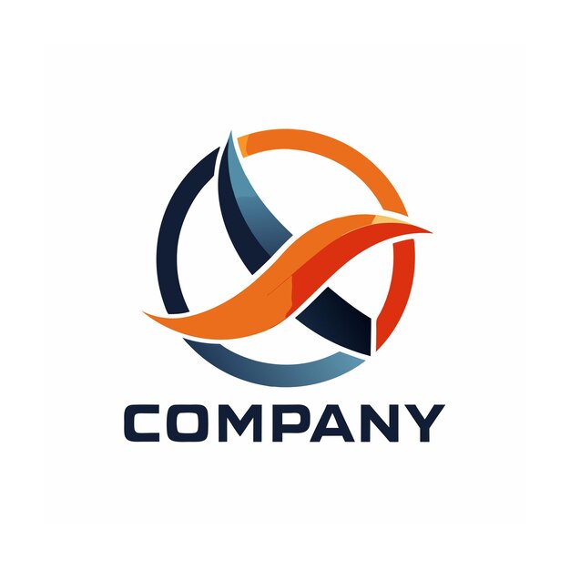 plantilla de logotipo de negocio de tipo minimalista