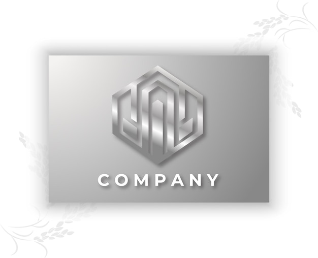 plantilla de logotipo de negocio de tipo minimalista