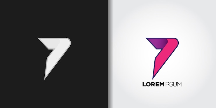 Vector plantilla de logotipo número 7
