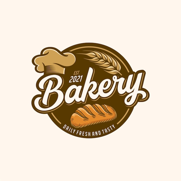 Vector plantilla de logotipo de panadería