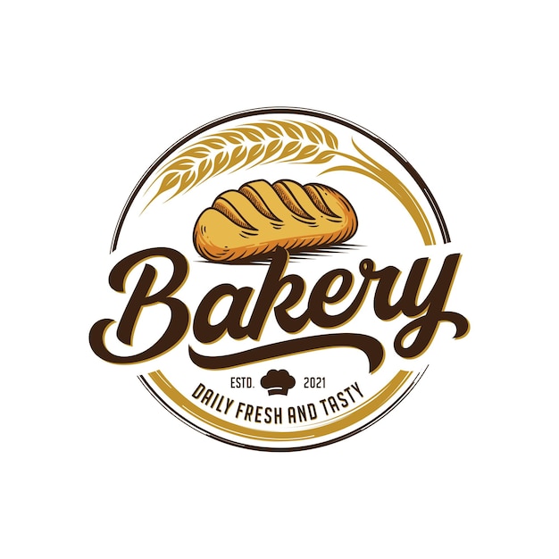 plantilla del logotipo de la panadería