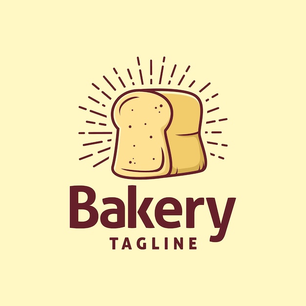 plantilla del logotipo de la panadería