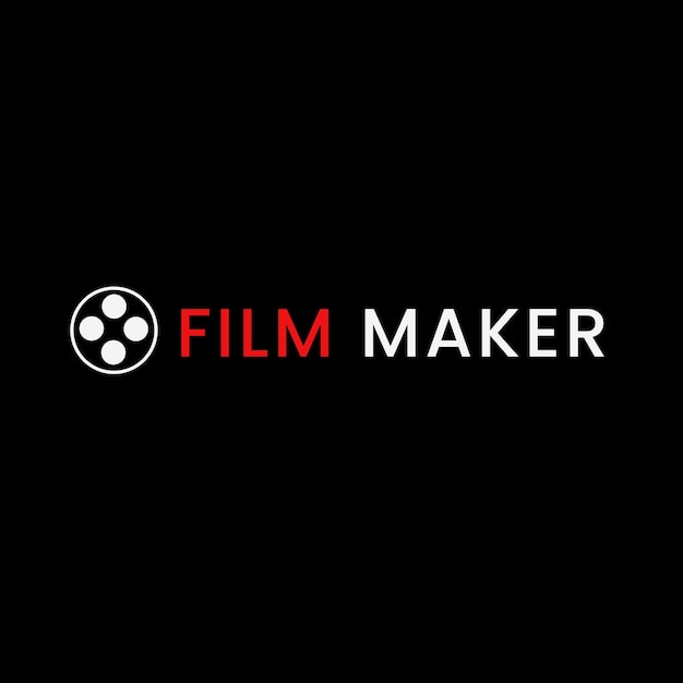 Plantilla de logotipo de la película