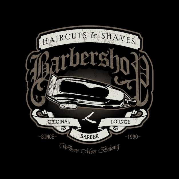 Plantilla de logotipo de peluquería