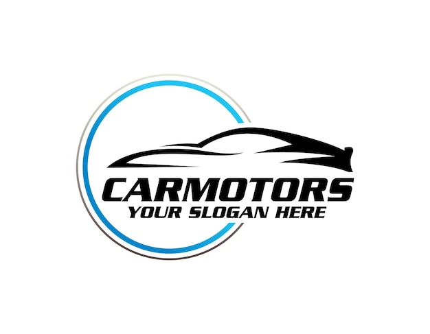 Plantilla de logotipo de pintura de coche automotriz