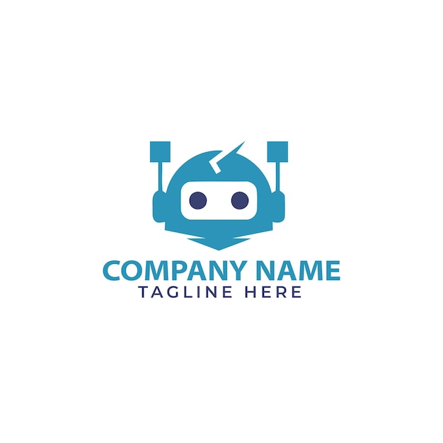 plantilla de logotipo de la placa de circuitos tecnológicos de círculo abstracto futurista