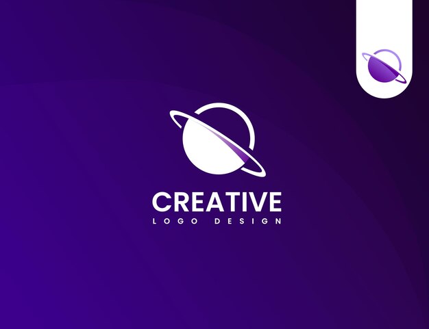 Plantilla de logotipo de planeta