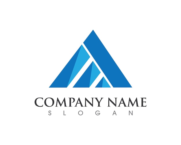 Plantilla de logotipo profesional de finanzas empresariales