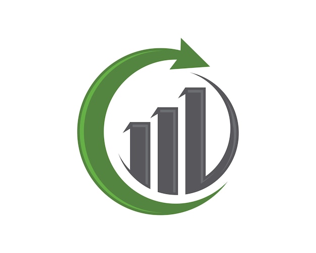 Plantilla de logotipo profesional de finanzas empresariales