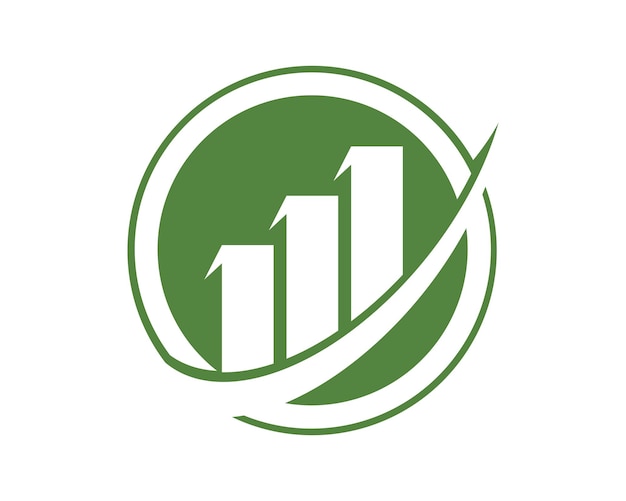 Plantilla de logotipo profesional de finanzas empresariales