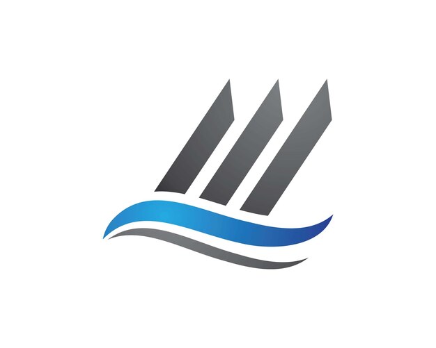 Plantilla de logotipo profesional de finanzas empresariales