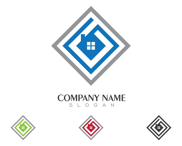 Plantilla de logotipo de propiedad