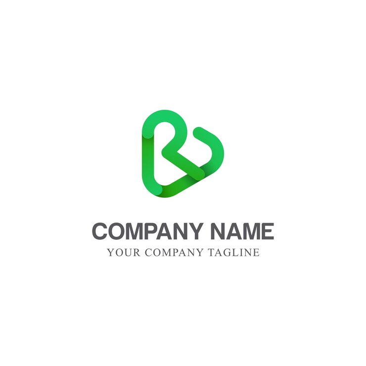 Vector plantilla de logotipo r