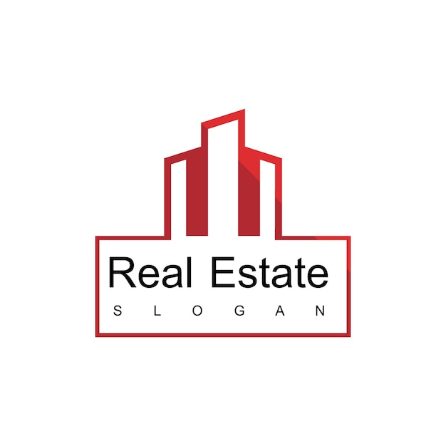 Plantilla de logotipo de Rel Estate