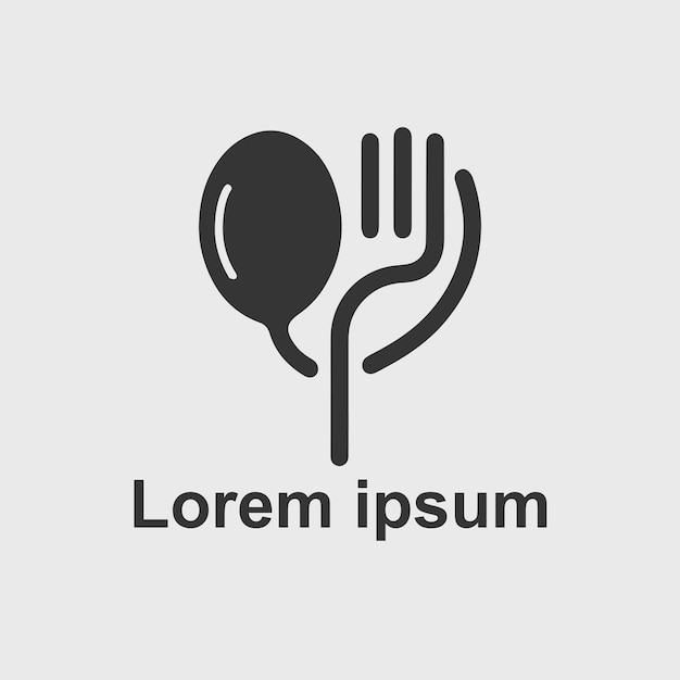 plantilla de logotipo de restaurante vectorial gratuita