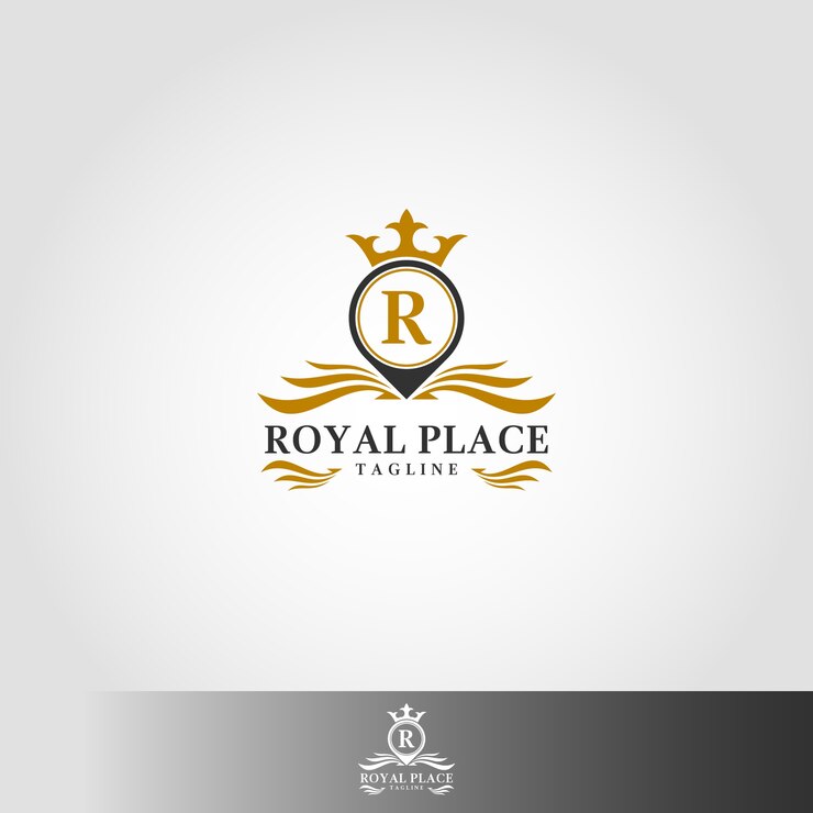 Vector plantilla de logotipo de royal place