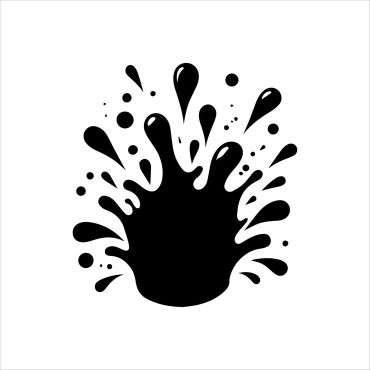 Vector plantilla de logotipo de salpicaduras de agua elemento del logotipo del splash vector del logotipo