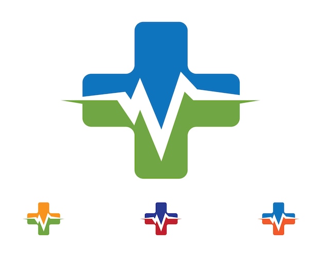 Vector plantilla de logotipo de salud médica