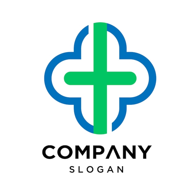 Plantilla de logotipo sanitario