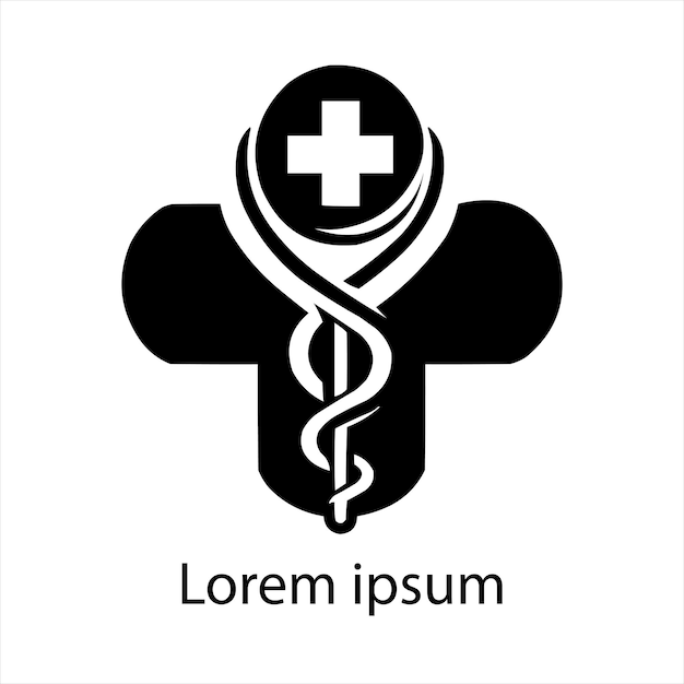 Plantilla de logotipo sanitario