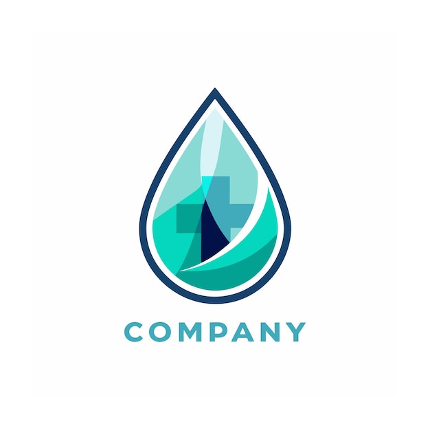 Plantilla de logotipo sanitario