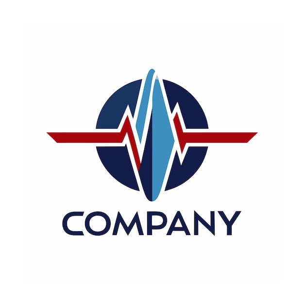 Plantilla de logotipo sanitario