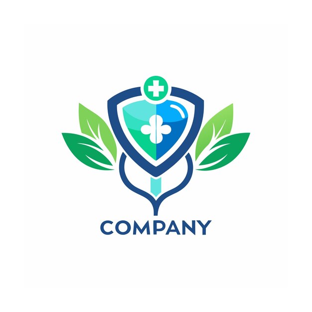 Plantilla de logotipo sanitario