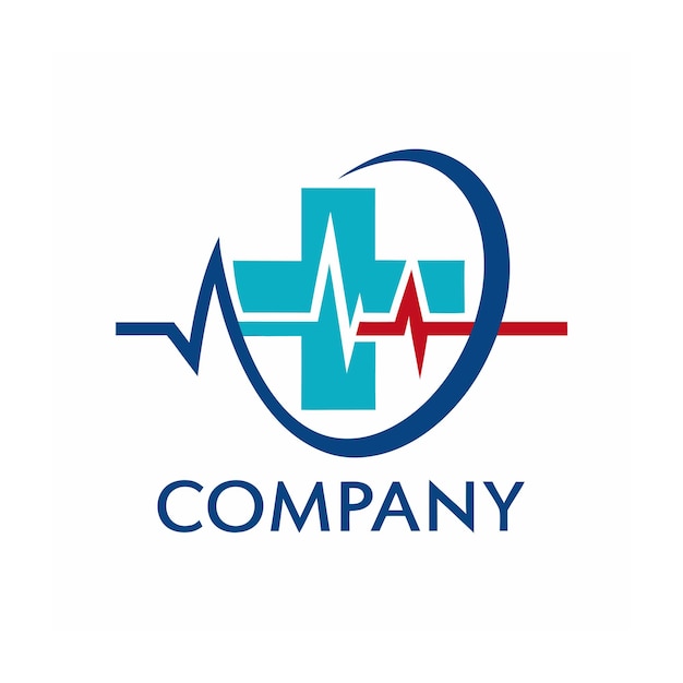 Plantilla de logotipo sanitario