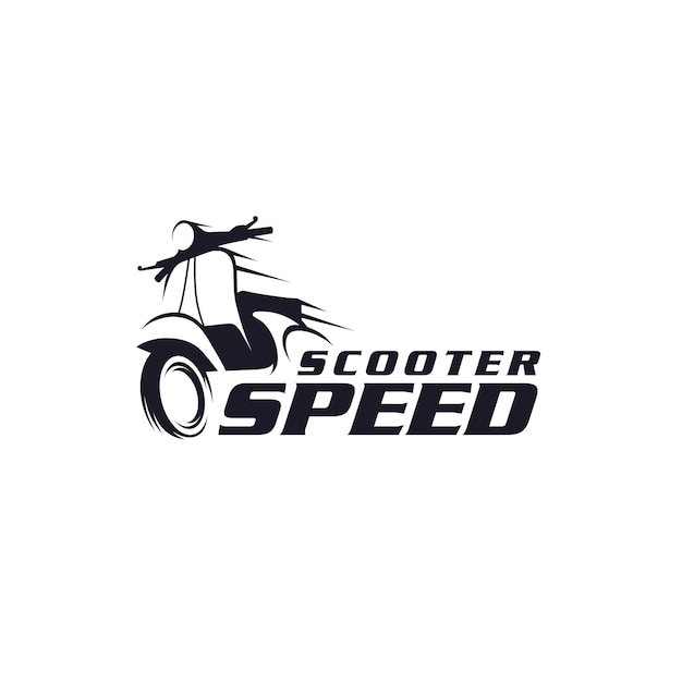 Plantilla de logotipo de scooter