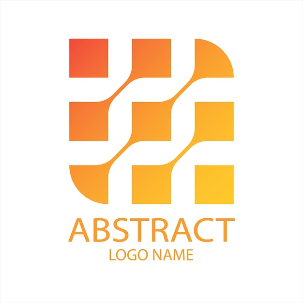 plantilla de logotipo de tecnología de gradiente diseño de logotipo vectorial