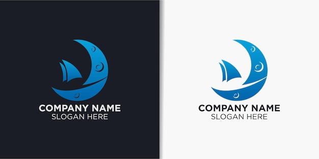plantilla de logotipo de tecnología de vector de diseño de logotipo de astronomía