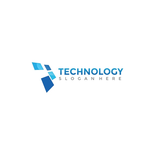 Plantilla de logotipo de tecnología