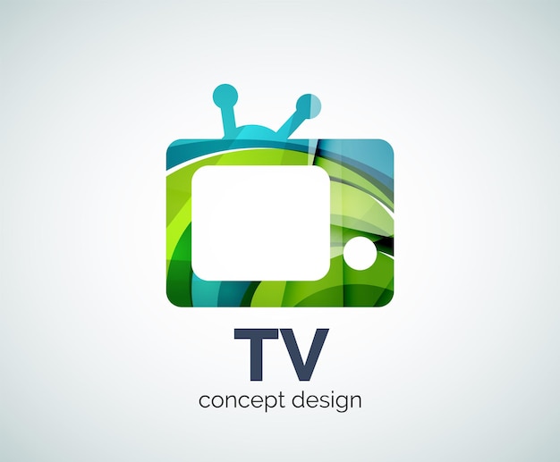 Plantilla de logotipo de televisión