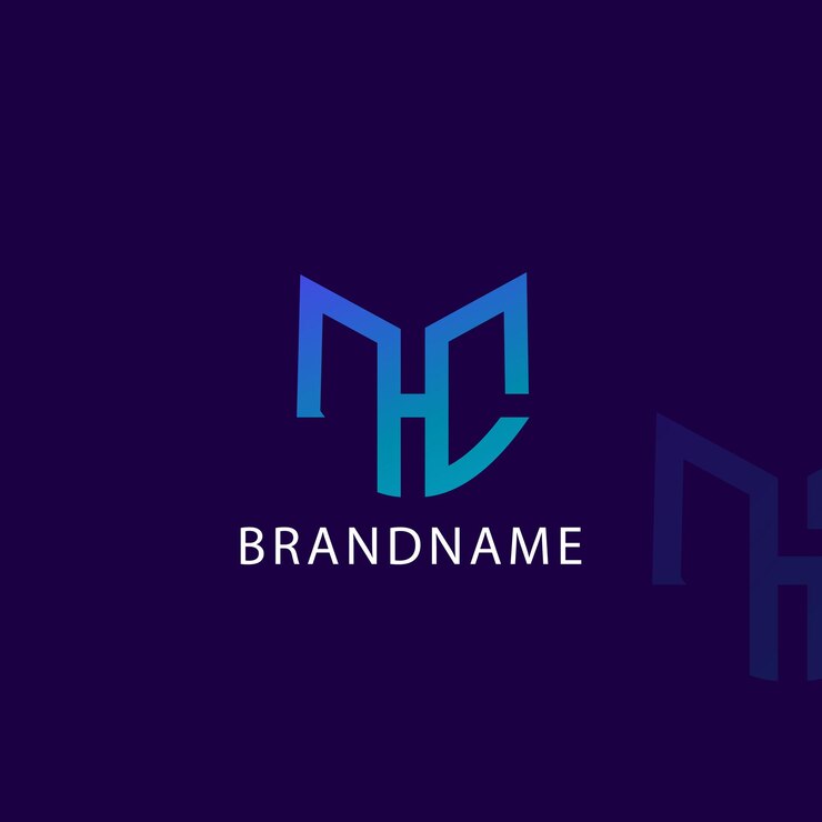 Vector plantilla de logotipo thc de letra inicial de monograma moderno