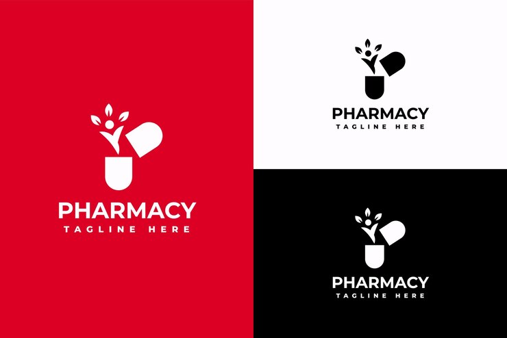 plantilla de logotipo de tienda de farmacia